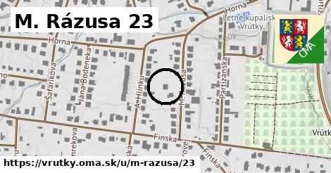 M. Rázusa 23, Vrútky