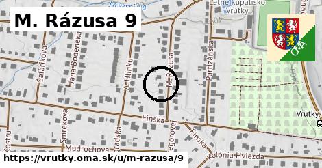 M. Rázusa 9, Vrútky