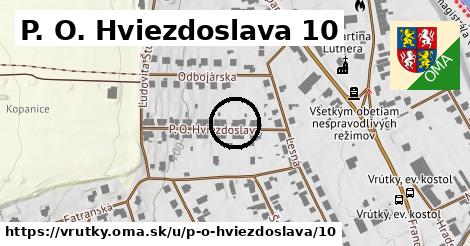 P. O. Hviezdoslava 10, Vrútky