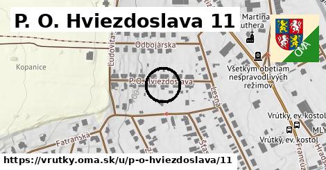 P. O. Hviezdoslava 11, Vrútky