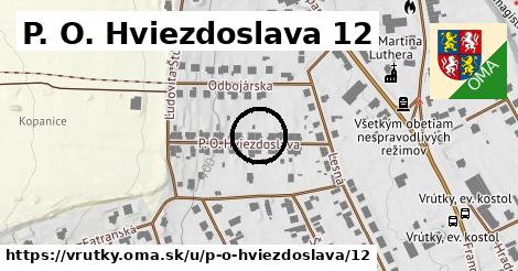 P. O. Hviezdoslava 12, Vrútky