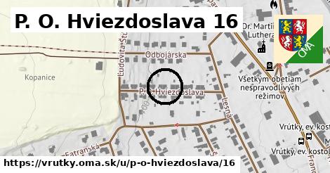 P. O. Hviezdoslava 16, Vrútky