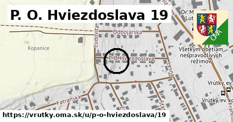 P. O. Hviezdoslava 19, Vrútky