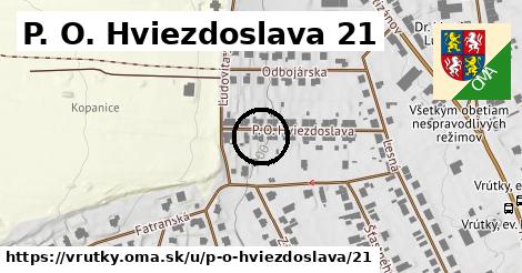 P. O. Hviezdoslava 21, Vrútky