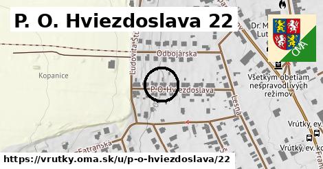 P. O. Hviezdoslava 22, Vrútky