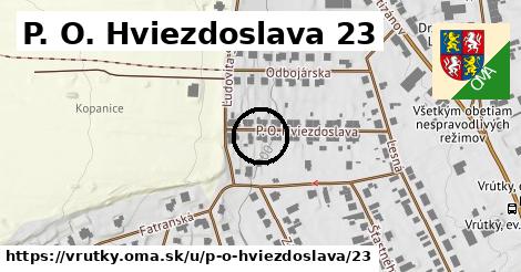 P. O. Hviezdoslava 23, Vrútky