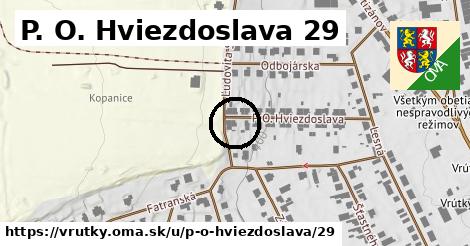 P. O. Hviezdoslava 29, Vrútky