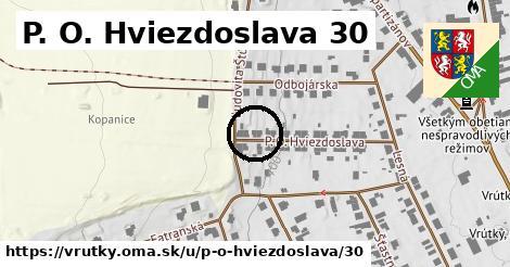 P. O. Hviezdoslava 30, Vrútky