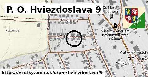 P. O. Hviezdoslava 9, Vrútky