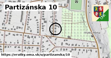 Partizánska 10, Vrútky