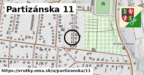 Partizánska 11, Vrútky