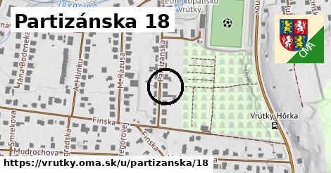 Partizánska 18, Vrútky