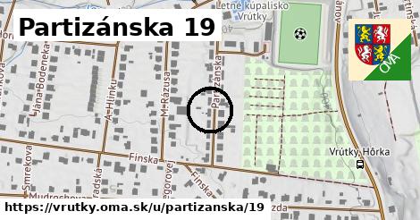 Partizánska 19, Vrútky