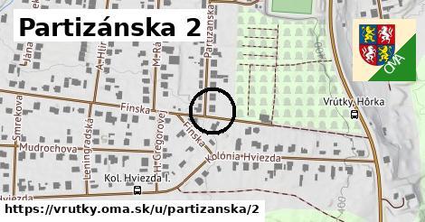 Partizánska 2, Vrútky