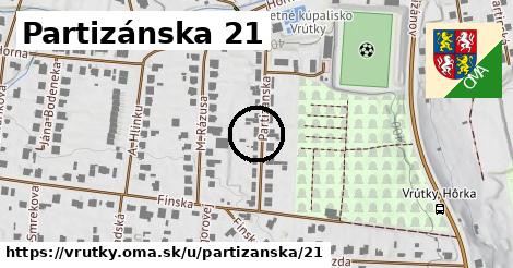 Partizánska 21, Vrútky