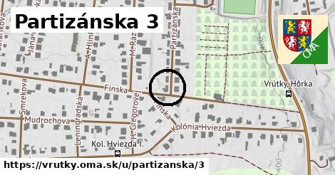 Partizánska 3, Vrútky