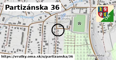 Partizánska 36, Vrútky