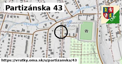 Partizánska 43, Vrútky