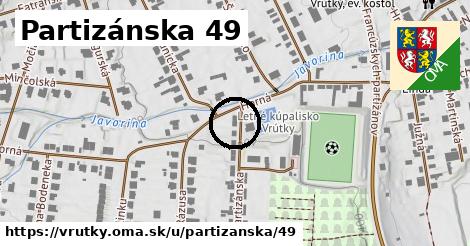 Partizánska 49, Vrútky