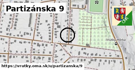 Partizánska 9, Vrútky