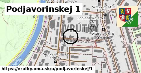 Podjavorinskej 1, Vrútky