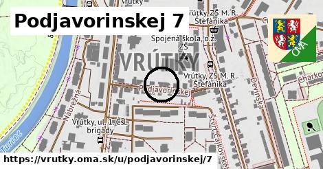 Podjavorinskej 7, Vrútky