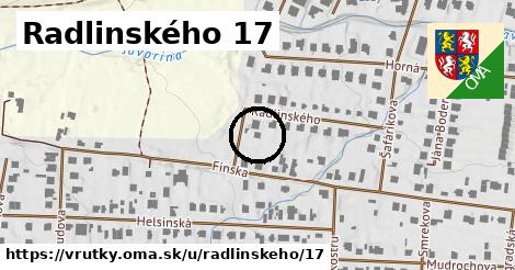 Radlinského 17, Vrútky