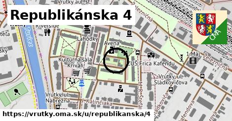 Republikánska 4, Vrútky