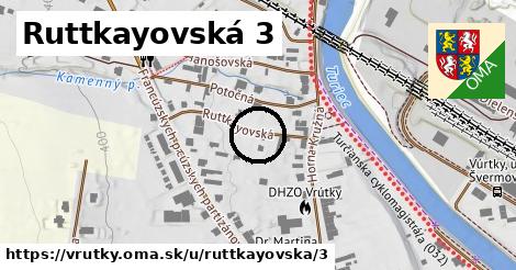 Ruttkayovská 3, Vrútky