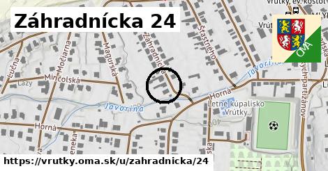 Záhradnícka 24, Vrútky