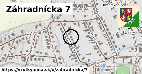 Záhradnícka 7, Vrútky