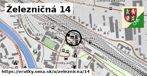 Železničná 14, Vrútky