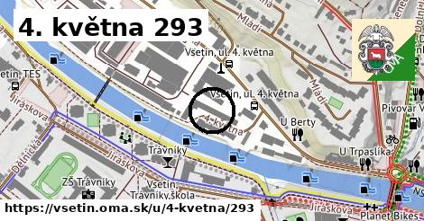 4. května 293, Vsetín