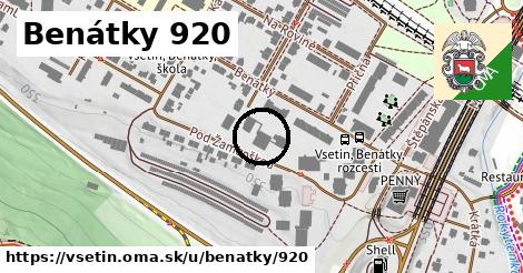 Benátky 920, Vsetín