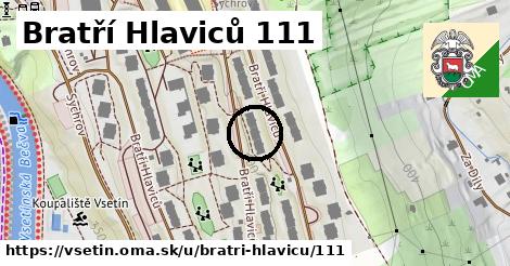 Bratří Hlaviců 111, Vsetín