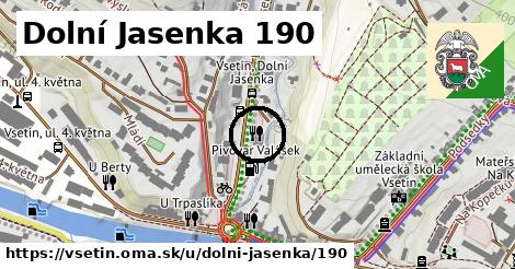 Dolní Jasenka 190, Vsetín