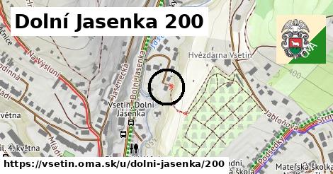 Dolní Jasenka 200, Vsetín