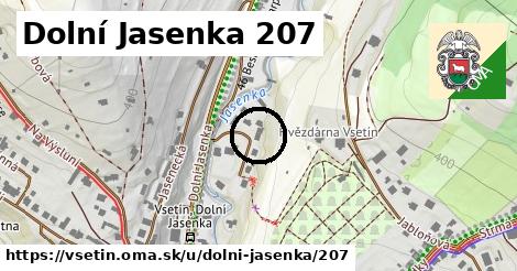 Dolní Jasenka 207, Vsetín