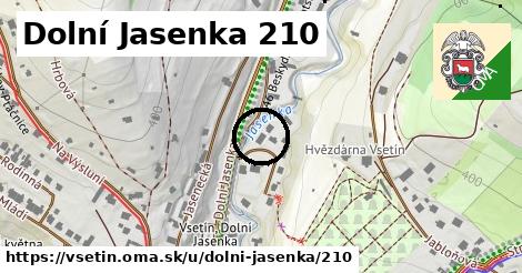 Dolní Jasenka 210, Vsetín