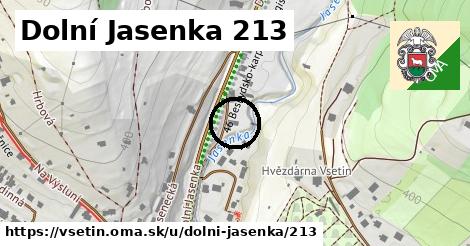 Dolní Jasenka 213, Vsetín