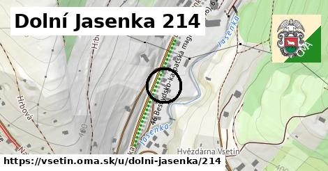 Dolní Jasenka 214, Vsetín