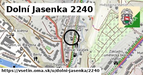 Dolní Jasenka 2240, Vsetín