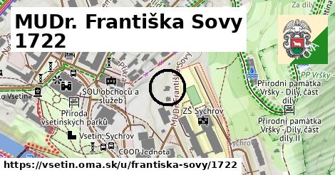 MUDr. Františka Sovy 1722, Vsetín