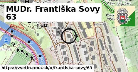 MUDr. Františka Sovy 63, Vsetín