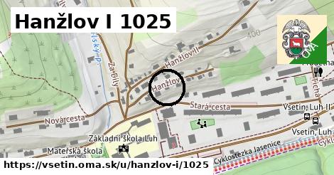 Hanžlov I 1025, Vsetín