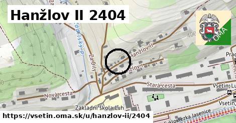 Hanžlov II 2404, Vsetín