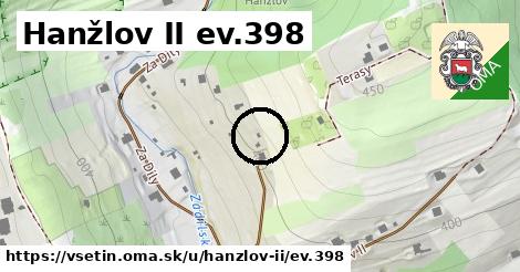 Hanžlov II ev.398, Vsetín