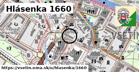 Hlásenka 1660, Vsetín