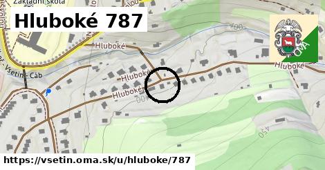 Hluboké 787, Vsetín