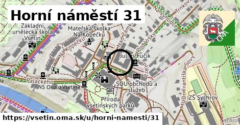 Horní náměstí 31, Vsetín